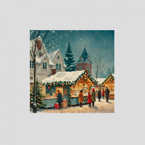 Бирка 8*8 см., "Ярмарка", 810186