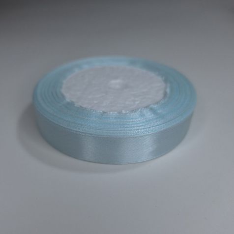 Лента атласная 15 мм * 23 м., св.-голубой, 430010