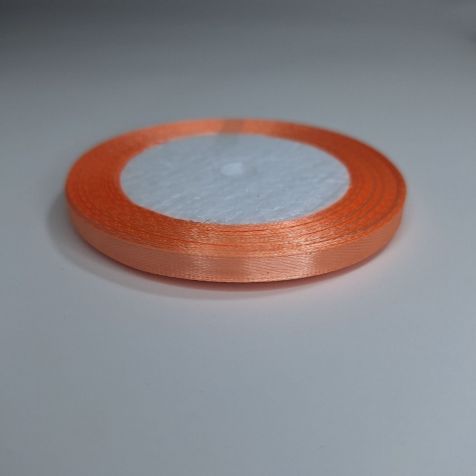 Лента атласная 6 мм * 23 м., св.-коралловый, 430052