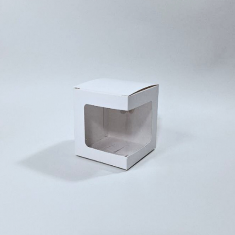 Коробка с боковым окном 85*85*95 мм.