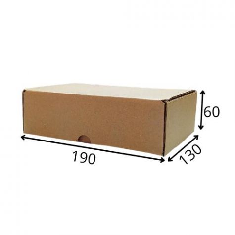 Коробка из гофрокартона 190*130*60